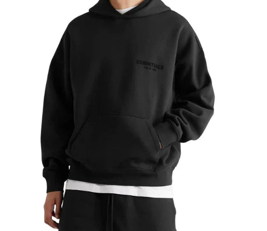 Essentials Black Hoodie